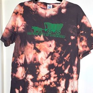 Oregon Trail bleached t-shirt